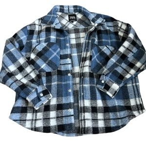 Zara Plaid Shacket